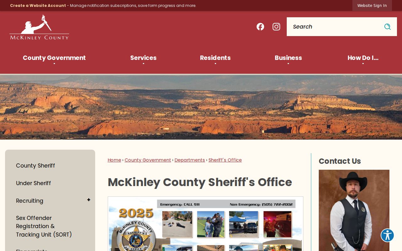 McKinley County active warrants sheriff office records channel